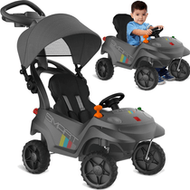 Carrinho de Passeio Bandeirante Smart Baby Comfort Grafite