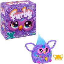 Pelúcia Furby Purple Interativo Ativado por Voz Hasbro F6743