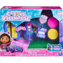 Gabby Dollhouse Playset Carlita Purr-fic Sala de Jogos 3061