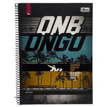 Caderno 1 Materia 80 Folhas Onbongo West Side