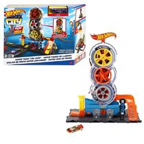 Pista Hot Wheels City Super Loja De Pneus Mattel HDP02