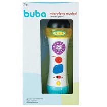 Microfone Musical Infantil Canta E Grava Buba 7967