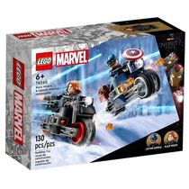 Lego Marvel Motocicletas Viuva Negra E Capitao America 76260