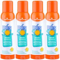 4 PÓS SOL INFANTIL REFRESCANTE - 150ML - BABYDEAS