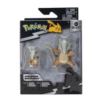 Figura Pokemon Pack Evolução Marowak E Cubone Select Edition