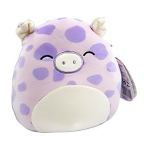 Squishmallows Pelúcia Pammy Branco e Roxo 20 cm 3574 - Sunny