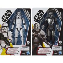 Figura Mandalorian e Imperial Stormtrooper Star Wars Galaxy