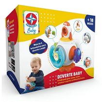 Brinquedo Para Bebe Diverte Baby +18 Meses Estrela