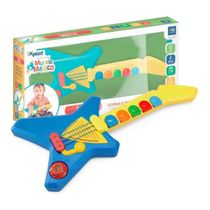 Brinquedo Guitarra Maluca com Luz e Som 6459 Xplast