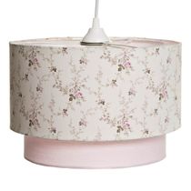 Lustre Tubular Duplo Rosa