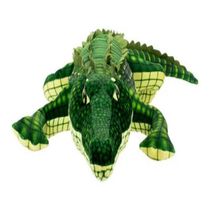 Crocodilo Verde Realista 94cm - Pelúcia - Fofy Toys