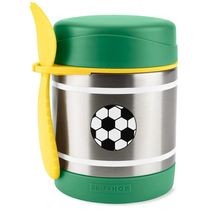 Pote Térmico Com Talher Spark Style Futebol Verde