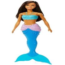 Barbie - Boneca Sereia Básica Morena Hgr07
