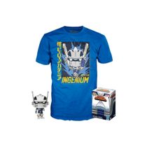 Box Funko Pop Ingenium Tenya Iida + Camiseta M My Hero Academia