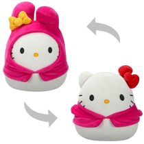 1 Pelúcia Hello Kitty 20cm Fantasia My Melody - Squishmallows