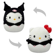 1 Pelúcia Hello Kitty 20cm Fantasia Kuromi - Squishmallows