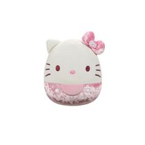 Pelúcia Hello Kitty Rosa 20cm Veludo 50 anos Squishmallows