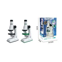 Microscópio Educativo Portátil Óptico Infantil Cientista 200 a1200x Kit