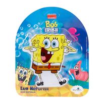 Abajur Luz Noturna Infantil De Led Quarto Tomada Bob Esponja