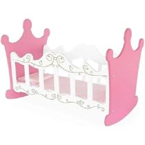 Berço Em Madeira Boneca Infantil Princesas- Junges