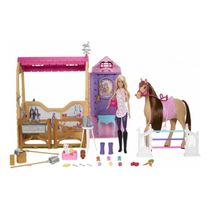 Boneca Barbie Estábulo Dos Sonhos The Great Horse Chase Luxo