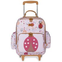 Mochila de Rodinhas MasterBag Joaninha Rosa