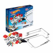 Conjunto de Artes e Atividades - Hot Wheels - Carimbos - Xalingo