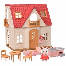 Conjunto e Cenário - Sylvanian Families - Primeira Casa - Epoch Magia