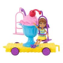 Polly Pocket Pollyville O Carrinho De Sorvete Mattel - Ggc39