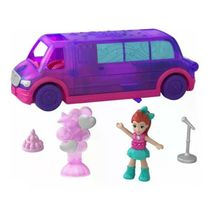 Polly Pocket Pollyville A Limousine De Festa De Luxo