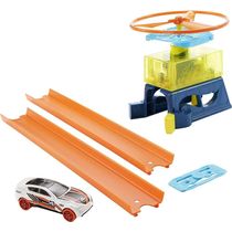 Pista De Corrida Hot Wheels Track Builder Drone Lift-off