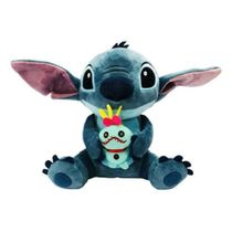 Pelúcia Disney Stitch E Scrump 33cm