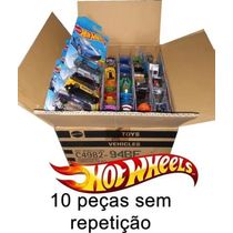 Kit Hot Wheels C/ 10 Unidades De Carrinhos - Sem Duplicidade