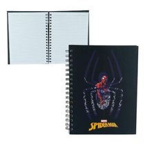 Kit 2 Caderno Espiral De 80 Folhas Spider-man  A4 1 Matéria