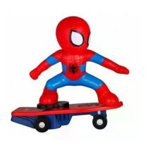 Homem Aranha De Skate Rc Marvel C Controle Remoto A Bateria