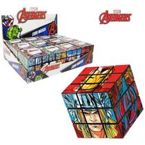 Cubo Mágico Marvel Vingadores 3x3x3 Coloridos De 5,2cm