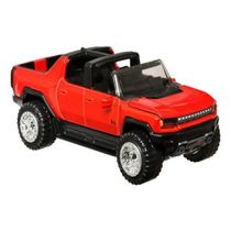 Carro Hot Wheels Pull-back Gmc Hummer Ev Vermelho