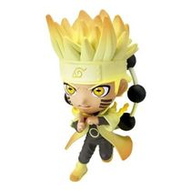 Boneco Naruto Chibi Colecionador Masters Naruto Kurama 8cm