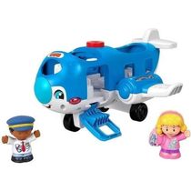 Boneco Little People Avião Da Fisher Price Grandes Surpresas