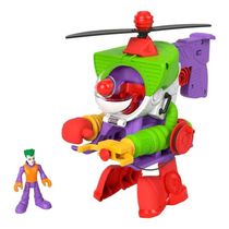 Boneco Imaginext Coringa E Robô Helicóptero De Batalha