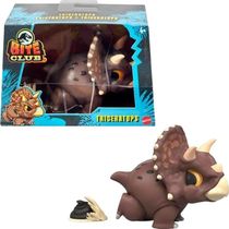 Boneco Dinossauro Jurassic World Bite Club Triceratops Luxo