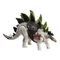 Boneco Jurassic World Dinossauro Gigantes Stegosaurus 19cm