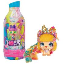 Boneca Vip Pets Surpresa Glitter Cabelo Revelador Série 3