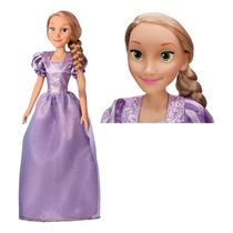 Boneca Princesa Rapunzel Grande 55 Cm De Altura Com Brinde