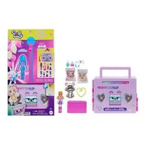 Boneca Polly Pocket Festa Discoteca Fashion Reveal De Luxo