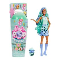 Boneca Barbie Pop Reveal Série Bubble Tea Chá Verde De Luxo