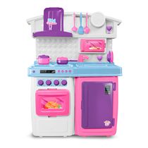 Brincadeira de Casinha - Cozinha - Big Kitchen - Pink - Roma