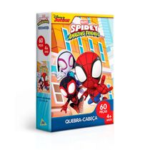 Spidey Quebra Cabeça 60 Pecas Marvel - Toyster 002891