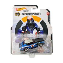 Soldier 76 Hot Wheels Character Cars Overwatch - Mattel GJJ2