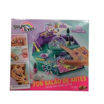 Salão De Artes Fun Decore Suas Unhas Glitter - Fun F0065-1